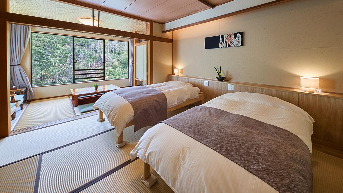 [ 松・楓 ] スタンダード和洋室8畳 + 広縁3畳